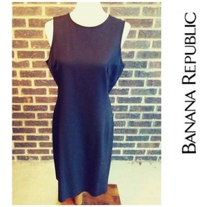 BANANA REPUBLIC LBD SHEATH DRESS 10
